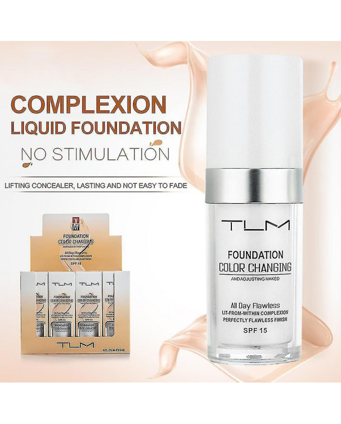 Magic Flawless Color Changing Foundation Tlm Makeup Change To Your Skin Tone Mnd