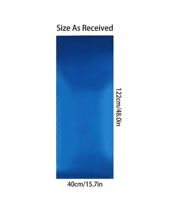 Miroir auto-adhésif 40 x 122cm Miroir adhésif flexible Miroir T