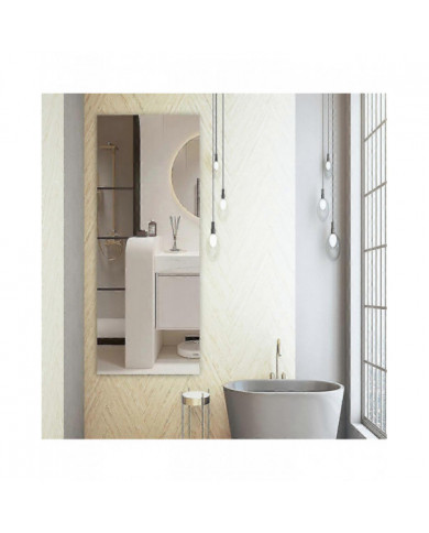 Miroir auto-adhésif 40 x 122cm Miroir adhésif flexible Miroir T