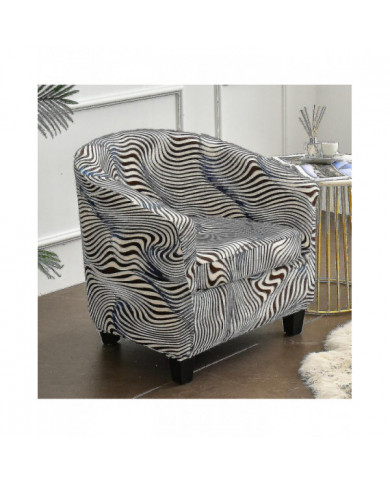 Fauteuil Chaise Canapé Housse Salon Chaise Siège Slipcover-B5