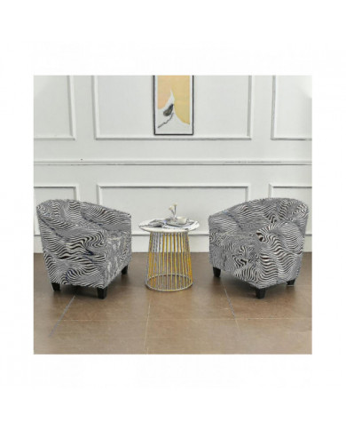 Fauteuil Chaise Canapé Housse Salon Chaise Siège Slipcover-B5