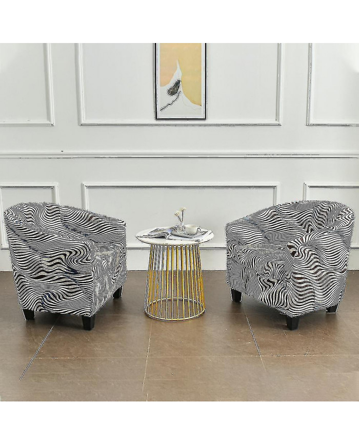 Fauteuil Chaise Canapé Housse Salon Chaise Siège Slipcover-B5