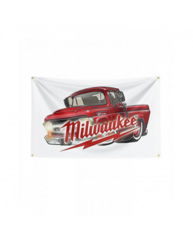 Tib 3x5ft Milwaukees Tool Flag pour Decor