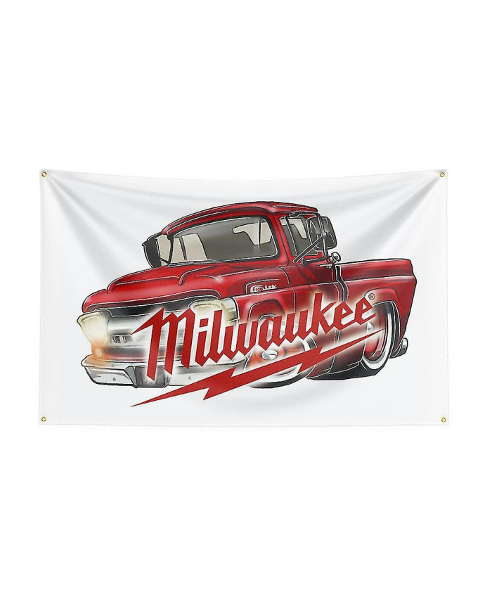 Tib 3x5ft Milwaukees Tool Flag pour Decor