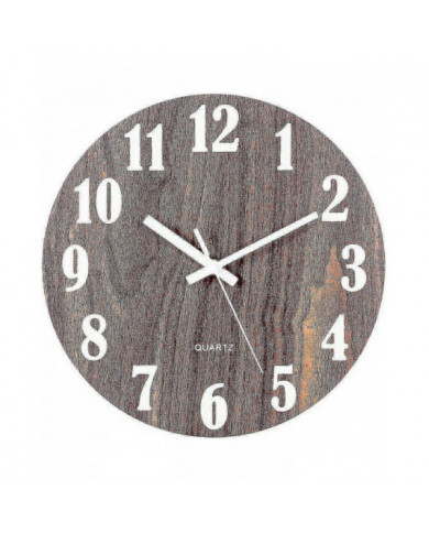 2024 Nouvelle horloge murale lumineuse, horloge murale silencieuse décorative moderne, grand cadran avec 30cm