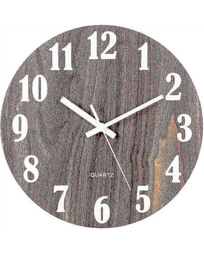 2024 Nouvelle horloge murale lumineuse, horloge murale silencieuse décorative moderne, grand cadran avec 30cm