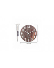 2024 Nouvelle horloge murale lumineuse, horloge murale silencieuse décorative moderne, grand cadran avec 30cm