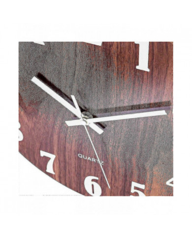 2024 Nouvelle horloge murale lumineuse, horloge murale silencieuse décorative moderne, grand cadran avec 30cm