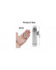 Distributeur Distributeur Aluminium Sniff Tabatière Bullet Discret Et Hygiénique 53 Mm Boule Plate En Forme De [...]