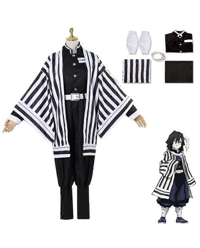 Anime Demon Slayer Iguro Obanai Kimetsu No Yaiba Tanjirou White Snake Perruque Kimono Adulte Halloween Party [...]