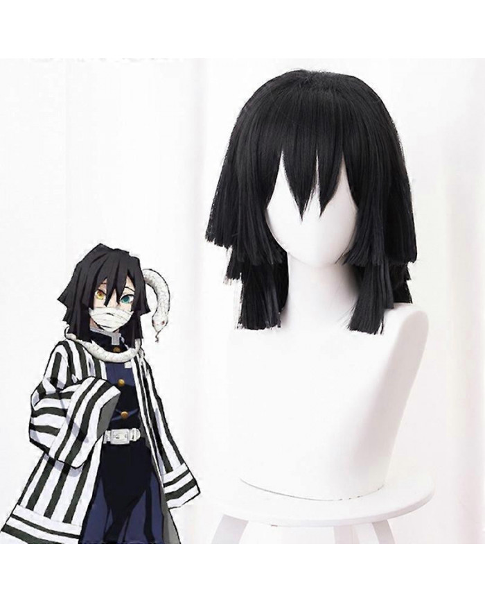 Anime Demon Slayer Iguro Obanai Kimetsu No Yaiba Tanjirou White Snake Perruque Kimono Adulte Halloween Party [...]