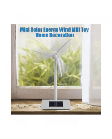 Jouet d’éolienne à énergie solaire, Jouet pour enfants d’éoliennes à énergie solaire, Modèle miniature Éolienne à [...]