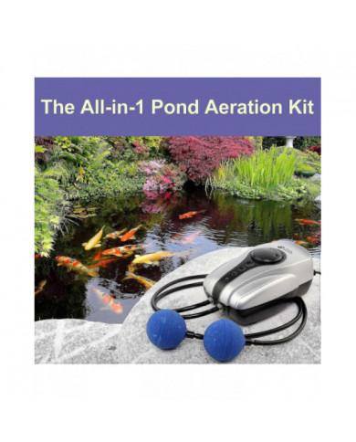 Aérateur d’étang de haute qualité Pompe à air d’étang Koi pour étang Jusqu’à 1000 gallons Dégivreur d’étang Kit [...]