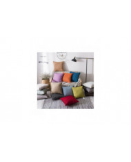 Solid Color Soft Linen Throw Pillow Case Cushion Cover Home Sofa Bed Car Decor Jikaix