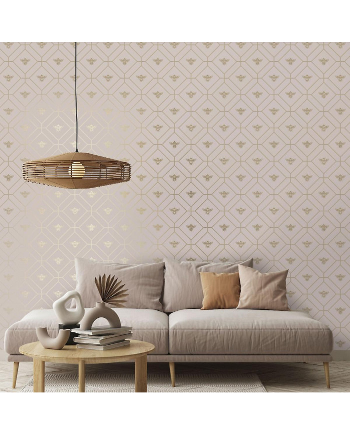 Nid d’abeille Papier peint Holden