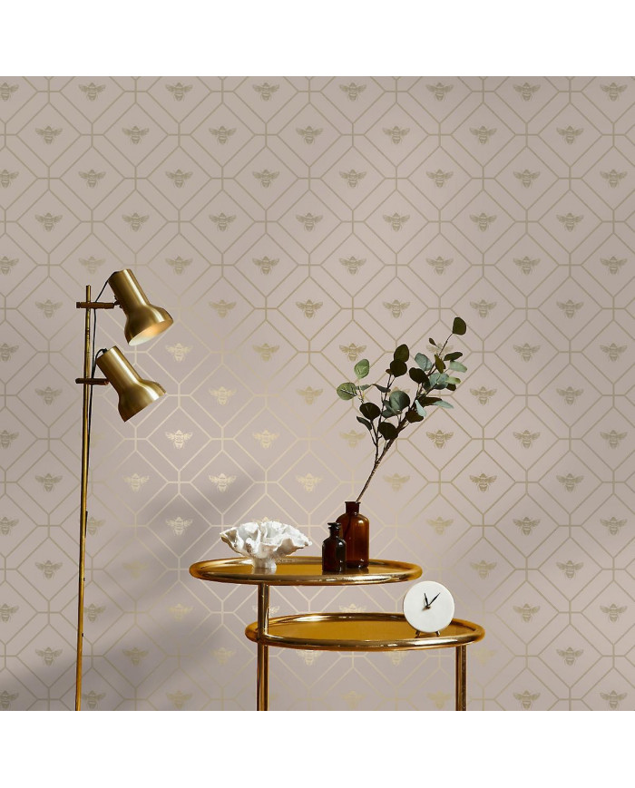 Nid d’abeille Papier peint Holden