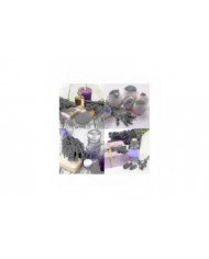 Sac de 25 sachets Sachets de lavande séchée Fleur de lavande Sachets de lavande