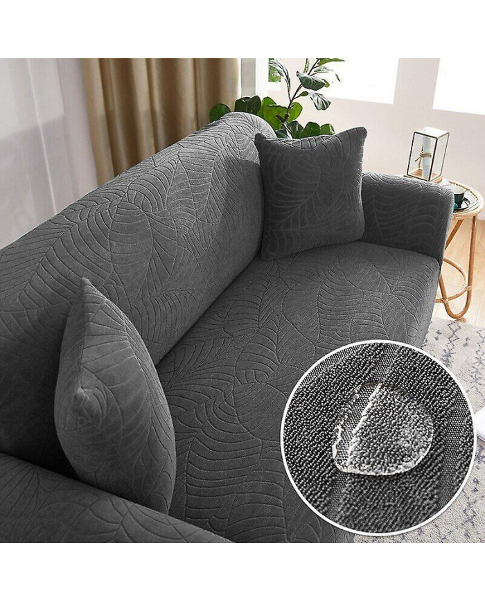 Housses de canapé jacquard 1/2/3/4 sièges Housse de canapé solide Protecteur Housses de banc