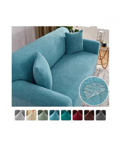 Housses de canapé jacquard 1/2/3/4 sièges Housse de canapé solide Protecteur Housses de banc