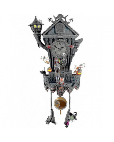 Horloge de coucou de cauchemar de Noël, horloge murale d'halloween horloge de coucou, horloge murale de cauchemar [...]