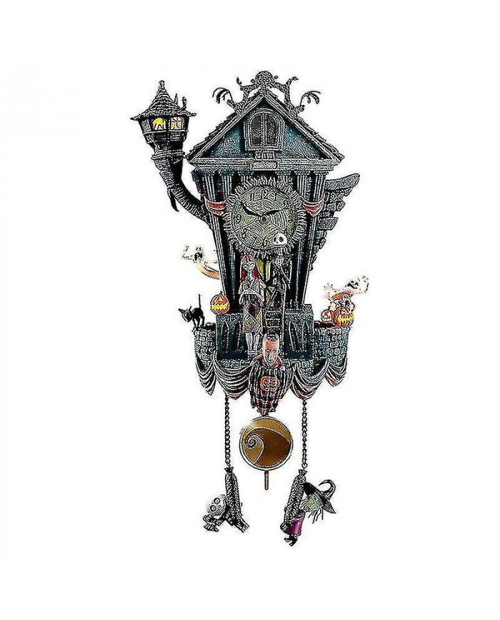 Horloge de coucou de cauchemar de Noël, horloge murale d'halloween horloge de coucou, horloge murale de cauchemar [...]