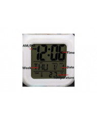 Club de sport Football LED Réveil Horloge numérique lumineuse 7 couleurs Montre Mini enfants Réveil de chevet