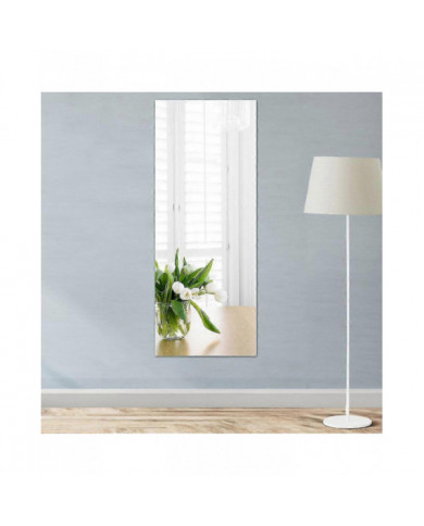 Miroir auto-adhésif 40 x 122cm Miroir adhésif flexible Miroir T