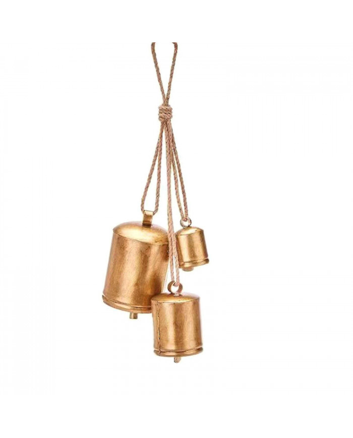 Black Friday 2024 Lot De 3 Cloche De Noël En Laiton Vache Shabby Style Rustique En Métal Suspendu Géant Vache [...]