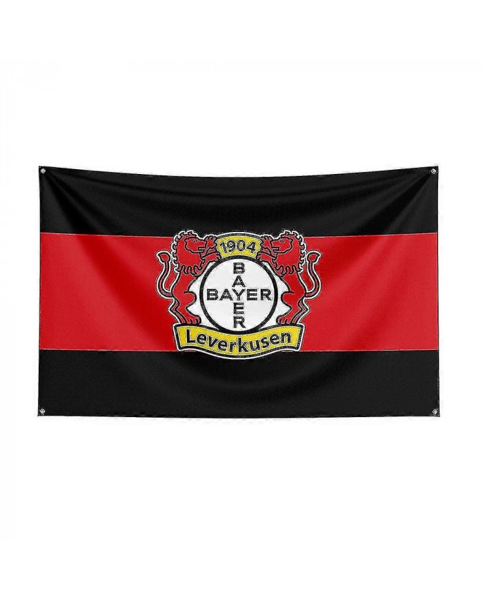 3x5 Bayer 04 Leverkusen Drapeau Polyester Imprimé Racing Sport Bannière Pour Décor