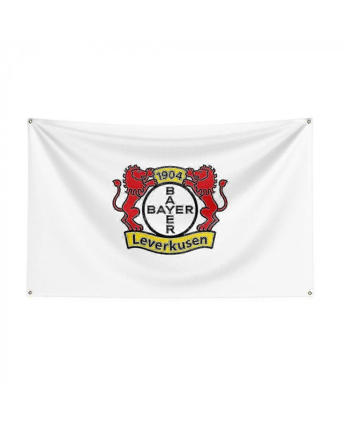 3x5 Bayer 04 Leverkusen Drapeau Polyester Imprimé Racing Sport Bannière Pour Décor