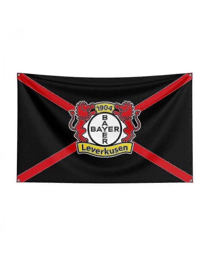 3x5 Bayer 04 Leverkusen Drapeau Polyester Imprimé Racing Sport Bannière Pour Décor