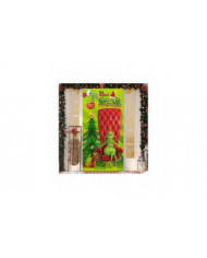 Décorations de couvercle de porte de Noël, Décorations de Noël Grinch Le couvercle de porte Grinch Fond vert Drôle [...]