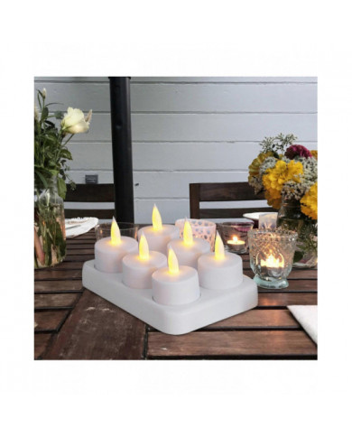 Rechargeable Tea Lights Flameless Candles With Remote LED Candles With Timer Battery Operated Candles For Home [...]
