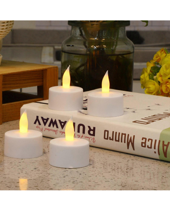 Rechargeable Tea Lights Flameless Candles With Remote LED Candles With Timer Battery Operated Candles For Home [...]