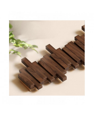 Porte-manteau piano en bois Porte-vêtements mural Porte-vêtements pliant polyvalent Esthétique Décor de pièce