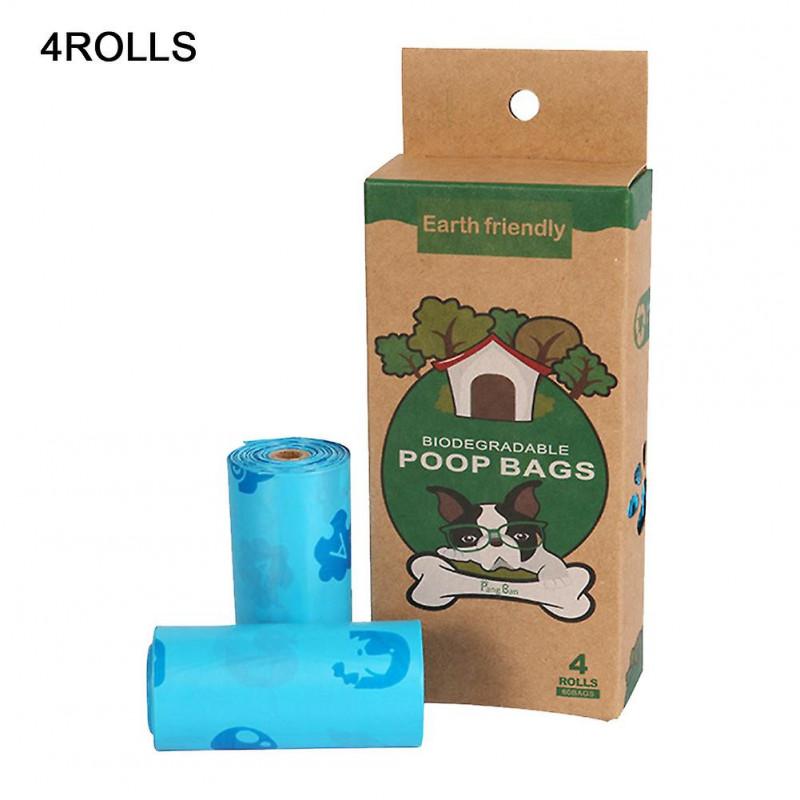4rolls Biodégradable Ramasser Strong Leak Proof Eco Friendly Dog Poop Bag Waste