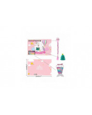 Calendrier de l’Avent Licorne Pour Fille 2024 Noël, 24 Jours Cadeaux Nouveauté, Accessoires Licorne, Pièce Pu