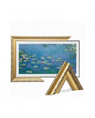 Cadre Pour Tv, Cadre Décoratif, Samsung Pour Cadre, Cadre Or Et Argent