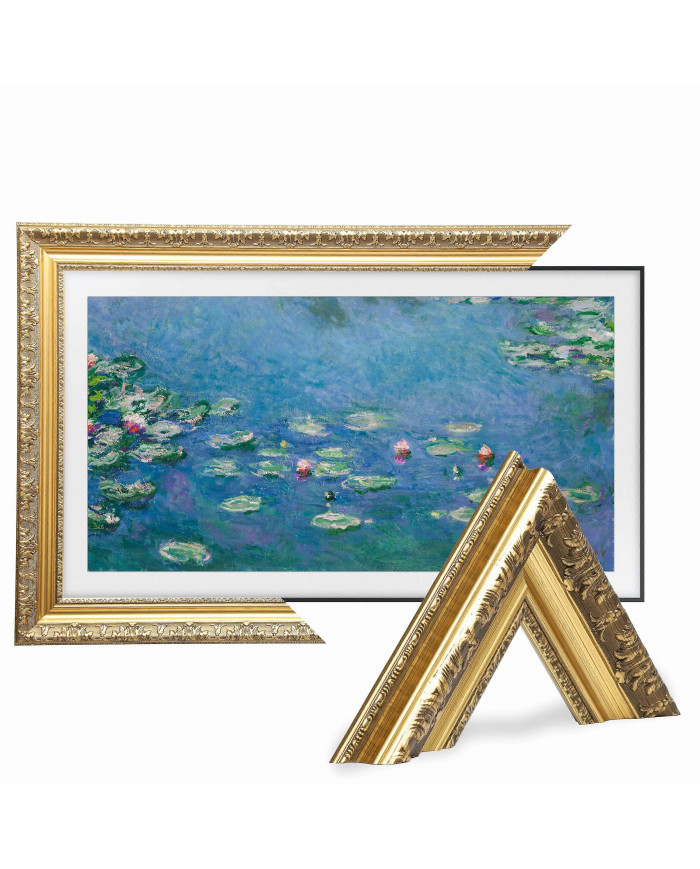 Cadre Pour Tv, Cadre Décoratif, Samsung Pour Cadre, Cadre Or Et Argent