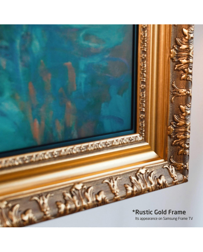 Cadre Pour Tv, Cadre Décoratif, Samsung Pour Cadre, Cadre Or Et Argent