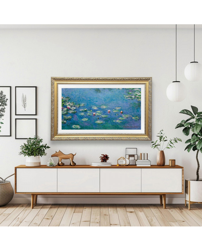 Cadre Pour Tv, Cadre Décoratif, Samsung Pour Cadre, Cadre Or Et Argent