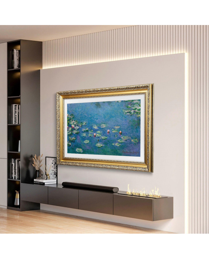 Cadre Pour Tv, Cadre Décoratif, Samsung Pour Cadre, Cadre Or Et Argent