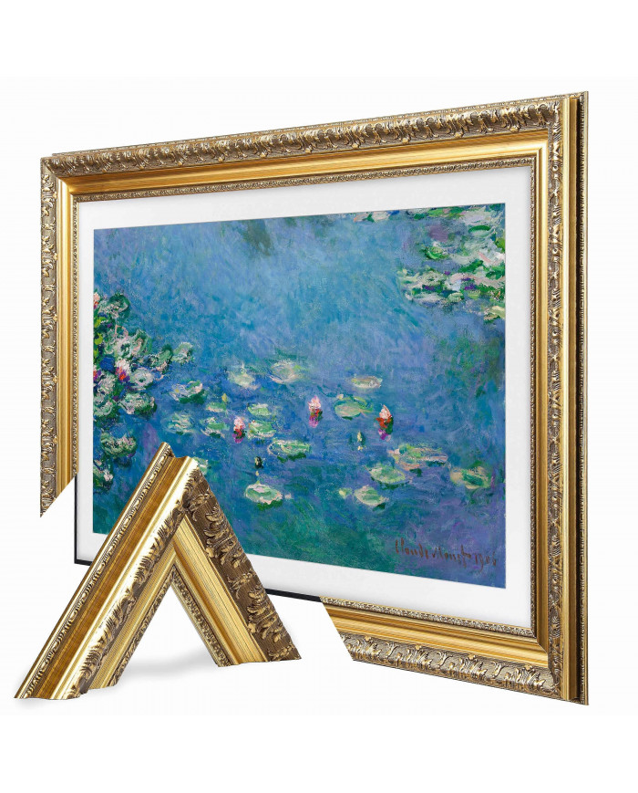 Cadre Pour Tv, Cadre Décoratif, Samsung Pour Cadre, Cadre Or Et Argent