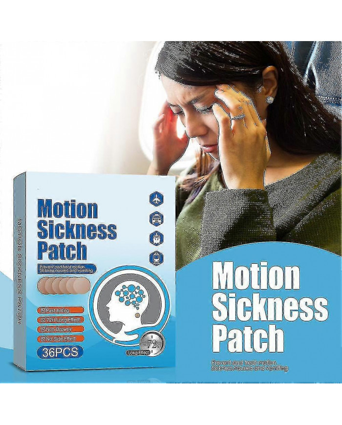 36pcs Patchs de Mal des Transports Pour Promenades En Voiture Bateau Croisières Voyages En Avion---Code12516