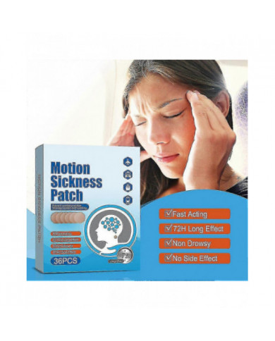 36pcs Patchs de Mal des Transports Pour Promenades En Voiture Bateau Croisières Voyages En Avion---Code12516
