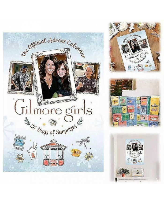 Gilmore Calendrier de l’Avent 2024 Compte à rebours de Noël Filles Calendrier de l’Avent Set
