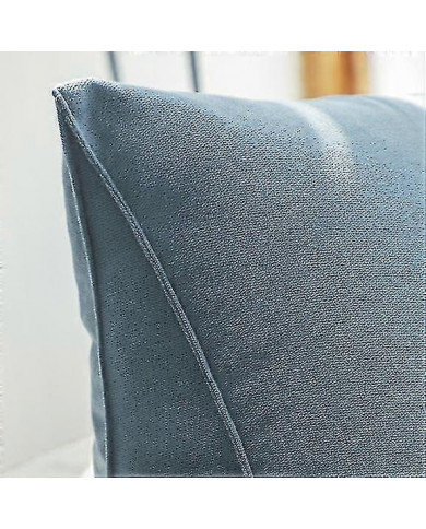 Coussin de lit triangulaire compensé, coussin de lecture de dossier de soutien dorsal-Yvan