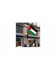 SKY FLAG Grand drapeau de la Palestine 150 x 90cm suspendu Haute Qualité Polyester Gaza Bannière palestinienne