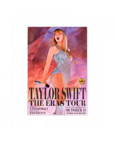 Taylor affiche les époques Tour Swift Wall Art octobre 13 World Tour film affiches Swift Wall Decorations décors [...]
