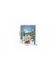 Calendrier de l’Avent Bluey de Noël 2023, calendriers de compte à rebours de Noël 24 jours, 24pcs Mignon dessin [...]